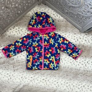 Penelope Mack rainbow floral zip up hoodie jacket girls 18 months girlhoodcore